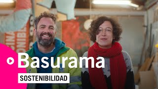 Basura y arte en la sociedad de consumo Rubén y Mónica [upl. by Otokam]