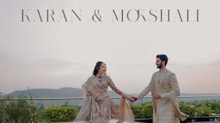 KARAN amp MOKSHALI  DESTINATION CINEMATIC WEDDING HIGHLIGHT  REJOICE MOMENTS FILMS  2023 [upl. by Augustus]