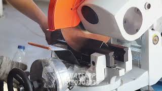 mc315B Pneumatic pipe cutting machine steel pipe metal circular saw machine made in China [upl. by Lamb87]