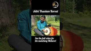 Mridangam Basics  Adhi Thaalam MohoraKorvai mridangam carnatic aditalam [upl. by Nede]