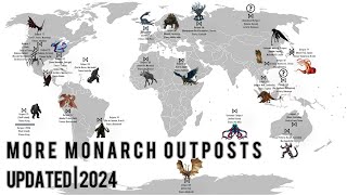 All Monarch Outposts  Updated 2024 [upl. by Isawk]