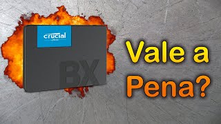 SSD CRUCIAL BX500  de 500GB Vale a Pena Unboxing  Review  Benchmark  Veja o Desempenho [upl. by Werdn]