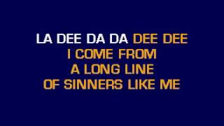 karaoke CB20636 08 Church Eric Sinners Like Me [upl. by Anitnuahs]