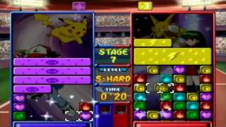 Pokemon Puzzle League  1P Stadium  Super Hard Part 2 of 4 [upl. by Eelrebmik]