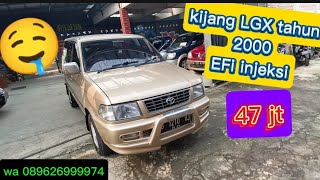 kijang LGX tahun 2000  harga 47 jt nego [upl. by Bedell435]