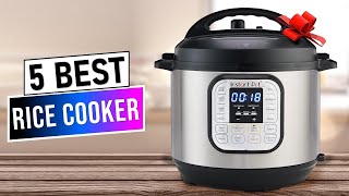 Best Rice Cookers 2024  The 5 Best Rice Cooker Review [upl. by Klapp209]