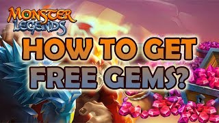 Monster Legends ✔ Updated Technique How to Get Unlimited GEMS 2024 AndroidiOs [upl. by Lyndes325]