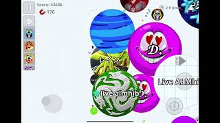 DESTROYING LIVE AGARIO MOBILE [upl. by Clary]