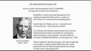 Om vaksinehistorie og Folkehelseinstituttet til Rockefeller [upl. by Klaus]