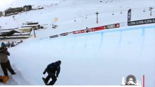 Haakon Flip in a HalfPipe with Ben Kilner [upl. by Pacifa]