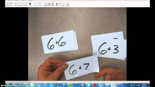 How to Learn Your Math Facts Using Flash Cards [upl. by Anaert455]