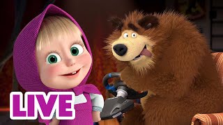 🔴 LIVE Maşa İle Koca Ayı 🫖 Rahat günler 🤗 Masha and the Bear [upl. by Lanette15]