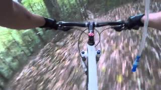 Hobby Park Mountain Bike Trail Winston Salem NC [upl. by Ludly]