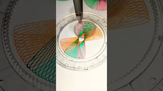 Mesmerizing Spirograph Art with Ruler Drawings SpiroASMR ArtDrawing C1 [upl. by Amla]