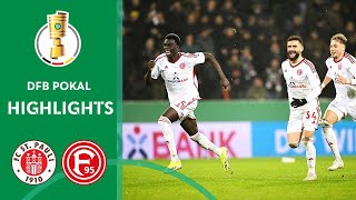 What a Penalty Thriller  FC St Pauli vs Fortuna Düsseldorf 34  DFBPokal QuarterFinal [upl. by Trilby258]