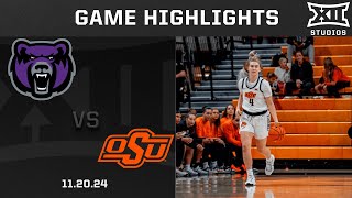 Central Arkansas vs Oklahoma State Game Highlights  202425 Big 12 Womens Basketball [upl. by Rizas]