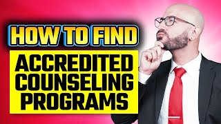 How To Find APA Accredited Counseling Psychology Programs  Finding Counseling Psychology Programs [upl. by Robinia]