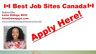 Best Website From Where You Can Find Jobs In Canada  Jobs In Canada [upl. by Hyams501]