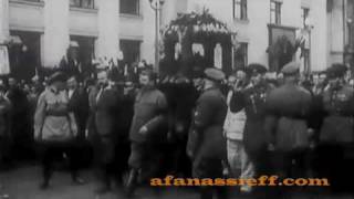 Maxime Gorki Funeral Rare Footage [upl. by Becca41]