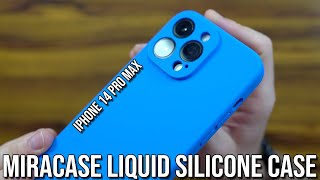 Miracase Liquid Silicone Case for iPhone 14 Pro Max [upl. by Laurena]