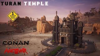 Conan Exiles Turan Temple Speed Build No Mods [upl. by Madlen]