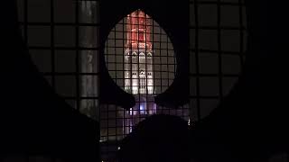 Utrecht NL kerkklokken Domtoren deelgelui tijdens lichtshow [upl. by Annetta]