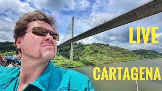 Live from Colombia Cartegena Carnival Cruise Bob Dingo [upl. by Trellas]