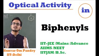 Stereoisomerism18  Optical Isomerism14  Optical Activity In Biphenyls By OM Sir  IITDelhi [upl. by Itsa525]