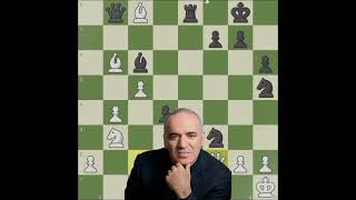 Garry Kasparov Brilliancy  2 chess brilliancy fypシ゚viral shorts [upl. by Vladi233]