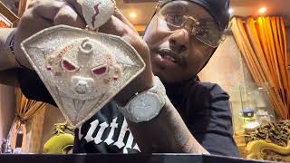 POPPERAZZI PO Speaks On Tommy Gzz Picking Up His New BMF Chain From Johnny Dang With Quado UE amp Noah [upl. by Eilyr]