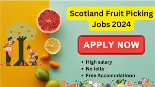 Scotland Fruit Picking Jobs  Scotland Job Visa [upl. by Vin]