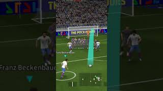 Shoot free Kick Beckenbauer pes 2024 short [upl. by Moulden]