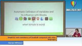 Simplicity and consistency of Smalltalk compared with other languages  Hernán Wilkinson [upl. by Ignatia859]