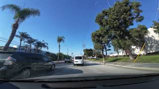 4K saturday shift LOS ANGELES DRIVING [upl. by Hervey]