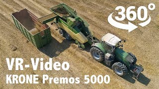 Krone Premos 5000  360 Grad VR Video [upl. by Hctim]