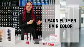 Learn About Elumen Permanent OxidantFree Hair Color  Goldwell Education Plus [upl. by Puett508]