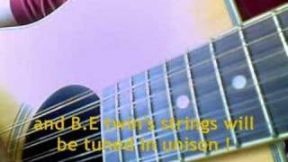 How to tune a 12string guitar  commented lesson [upl. by Vincelette]