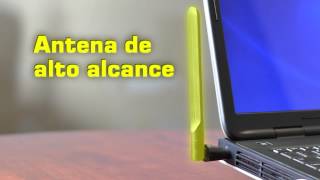 TRENDnet Adaptador USB wireless de banda doble y alta ganancia AC600 TEW806UBH [upl. by Sweet]