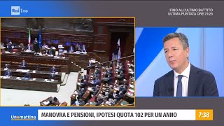 Pensioni e legge di bilancio  Unomattina  28102021 [upl. by Ikaz871]