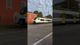 Germany  Genegnbach  Railway Station train trainvideo [upl. by Grissom209]