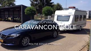 Politie controleert caravans voor veilige zomervakantie reis [upl. by Christensen]