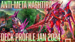 YUGIOH ANTIMETA Kashtira OTK Deck profile Jan 2024  Return of the KASH [upl. by Romona]