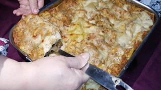 Recette italienne de lasagne [upl. by Itoc]