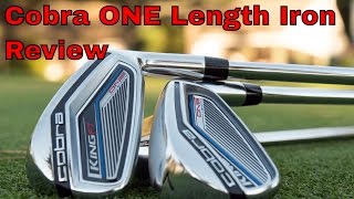 Cobra Forged One Length Iron Review  Martin Chuck  Tour Striker Golf Academy [upl. by Eelinnej]