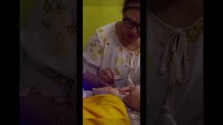 Nail extension amp glamnails by Harjeet Kaur youtubeshorts punjabiwedding nailartist [upl. by Oneill]