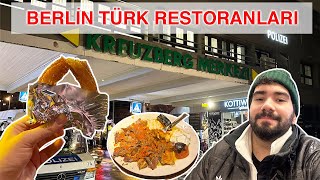 Berlin Kreuzberg’de Türk restoranlarını denedim  28 [upl. by Castra401]