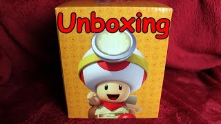 Captain Toad Treasure Tracker Lampe Unboxing  Club Nintendo [upl. by Htilil]