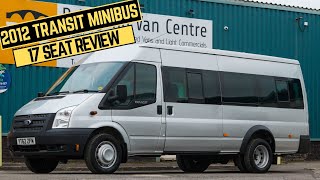 2012 Transit 17 Seat Minibus Detailed Walk amp Talk Review [upl. by Denman487]