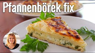 Dieses köstliche Börek überrascht alle  Schnell mit YufkaTeig zu machen  PfannenBörek [upl. by Niran]