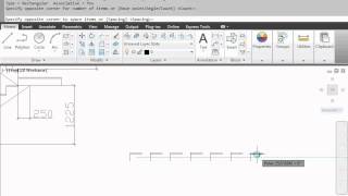 AutoCAD 2012 Array command to create stairs [upl. by Augie]